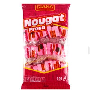 Nougat fresa bolsa